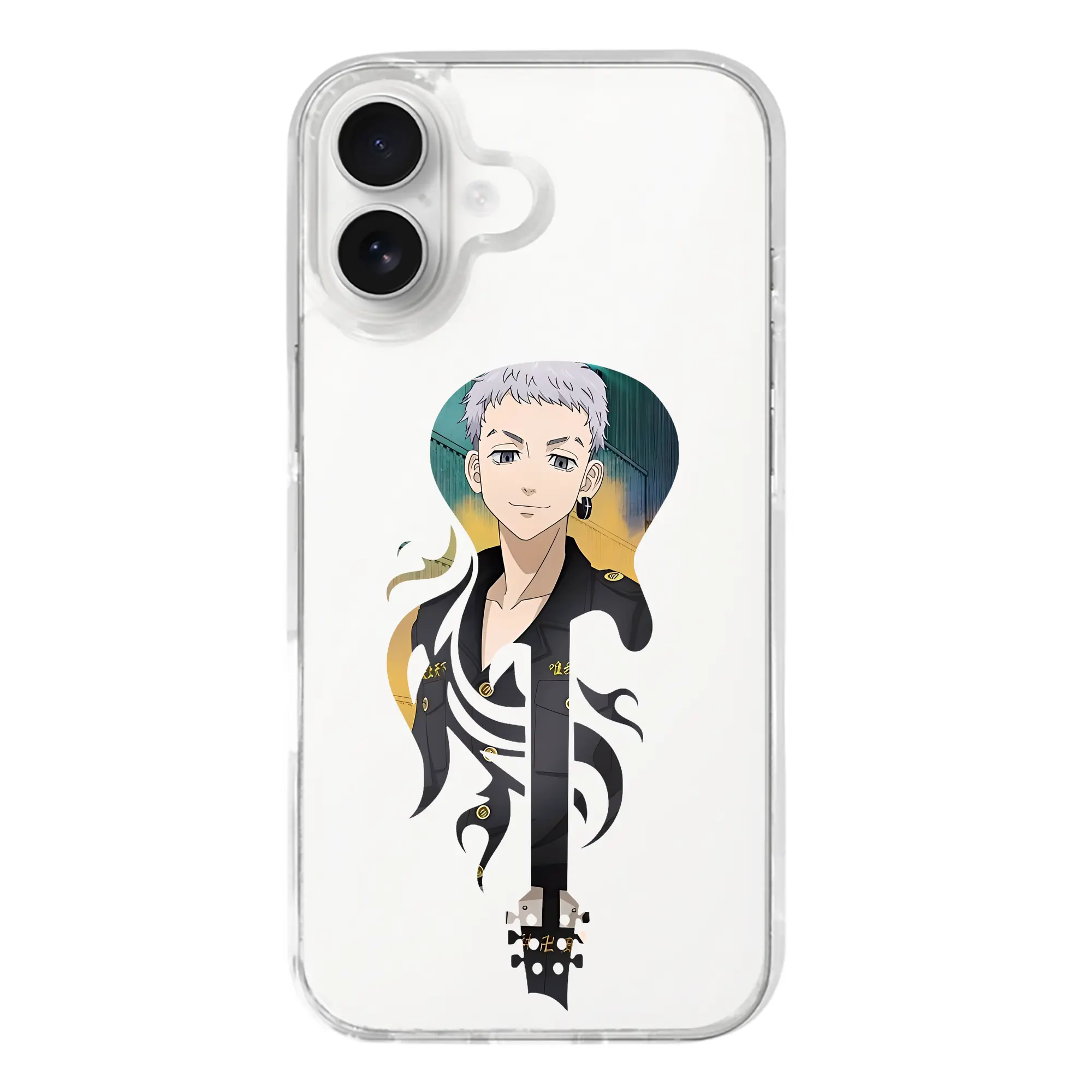 東京リベンジャーズ グッズ,三ツ谷隆 - iPhone 17シリーズ 透明スマホケース – 薄型・耐衝撃・精密フィット保護カバー